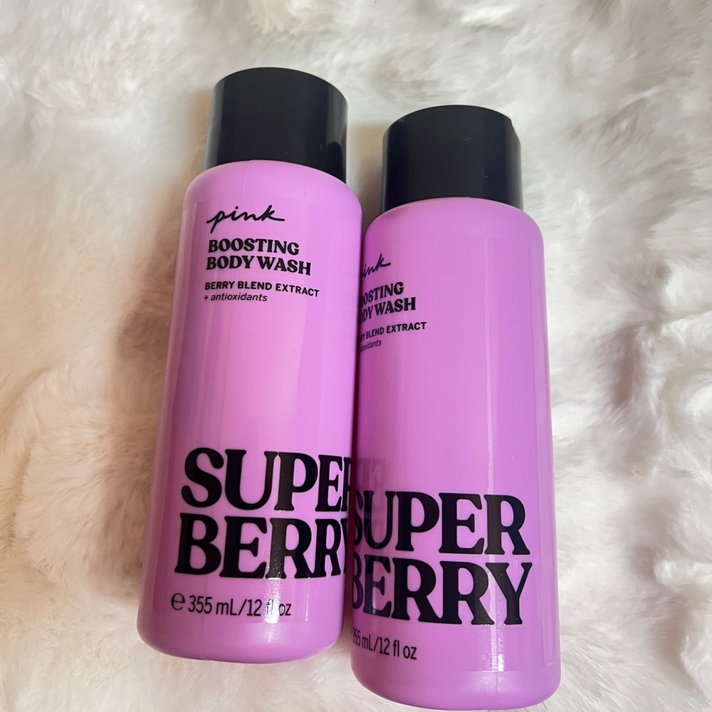 Victoria’s Secret PINK Super Berry Body Wash Bundle